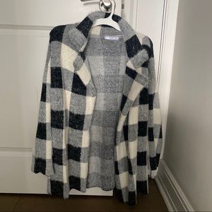Mango Check Coat
